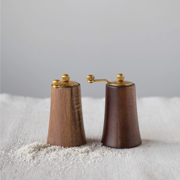 Acacia Wood Salt + Pepper Mills - Image 2
