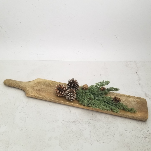 Mango Wood Serving Board with Handle - Image 9