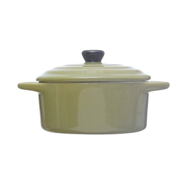 Stoneware Mini Lidded Baker - Image 6