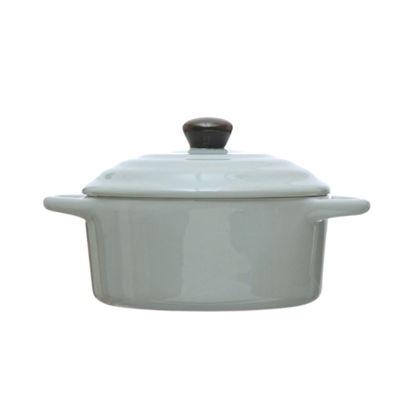 Stoneware Mini Lidded Baker - Image 7