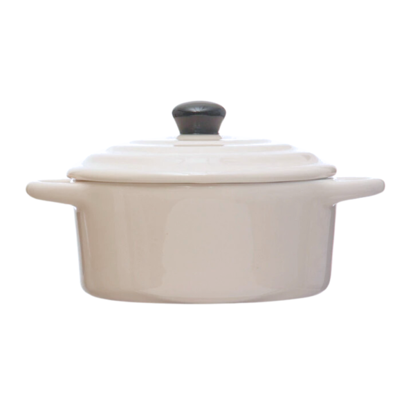 Stoneware Mini Lidded Baker - Image 4