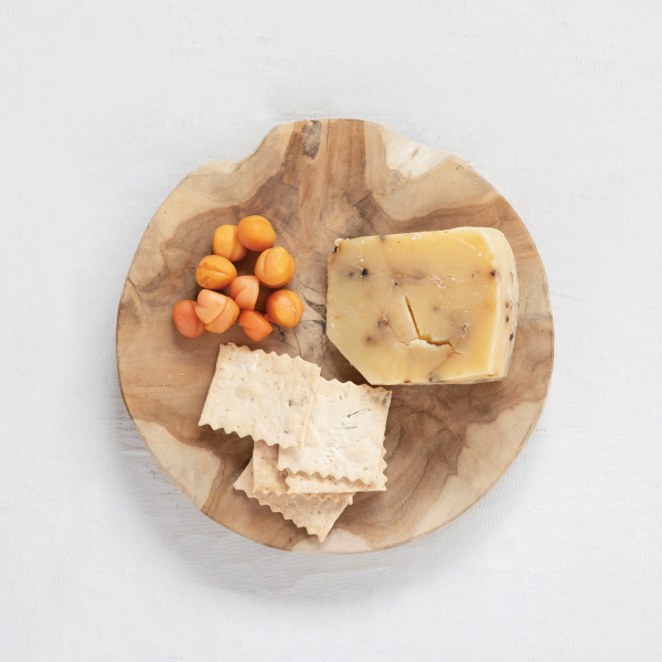 Teak Wood Cheese Board - Image 2